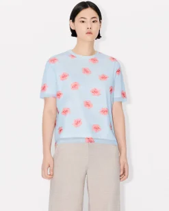 Online Camiseta de doble capa ' Rose' Mujer Camisas y Tops