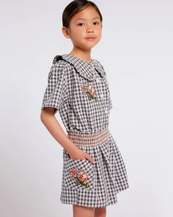 Clearance Camiseta de manga corta 'Flower' Niñas (3-12 años)
