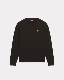 Best Sale Camiseta de manga larga bordada 'Lucky Tiger Crest' Mujer/Hombre Camisetas y Polos|Regalos