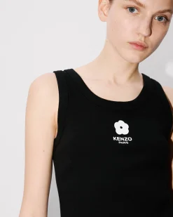 Cheap Camiseta de tirantes bordada 'BOKE 2.0' Mujer Camisas y Tops|Camisetas y Polos