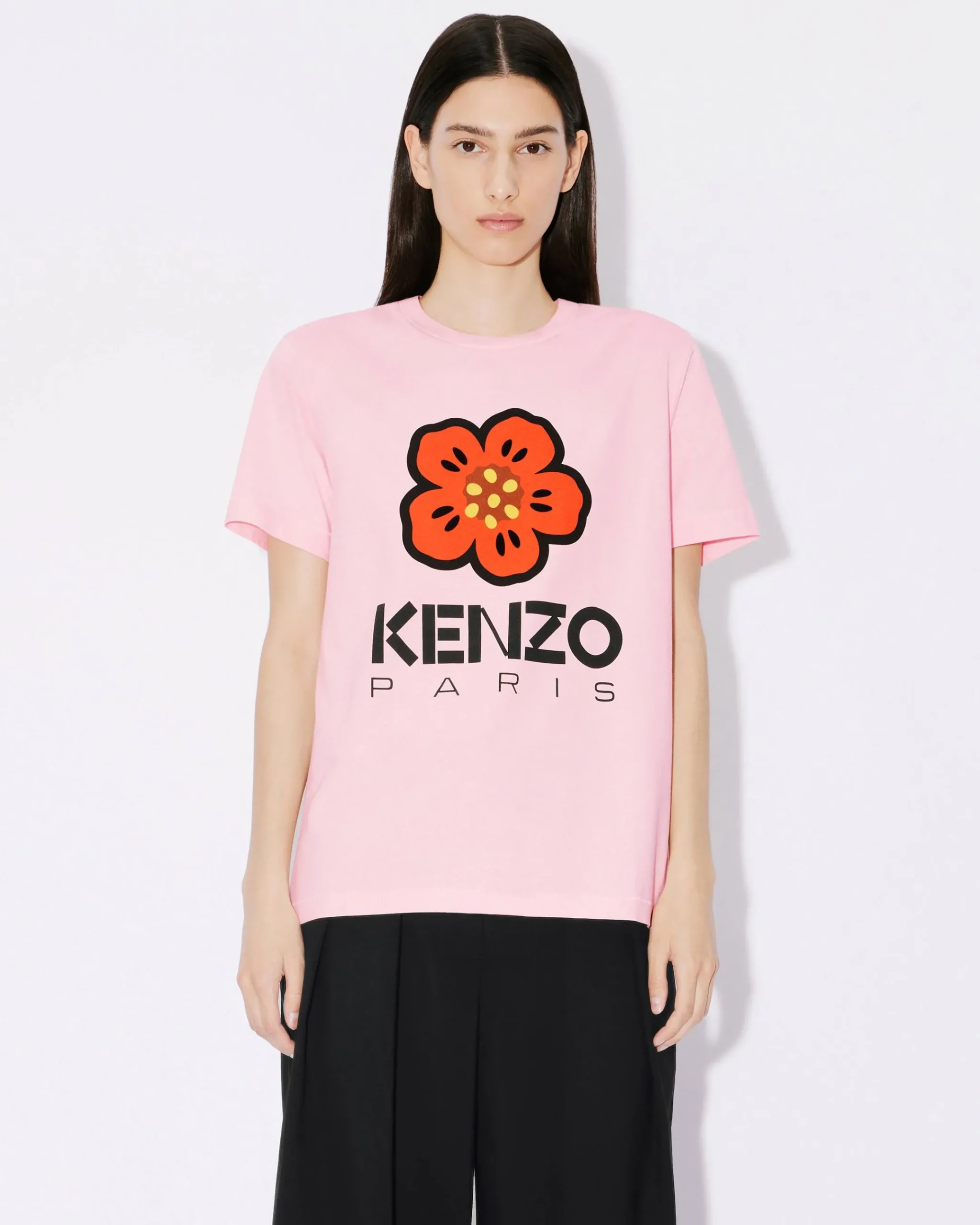 Fashion Camiseta holgada 'Boke Flower Placed' Mujer Camisetas y Polos|Boke Flower