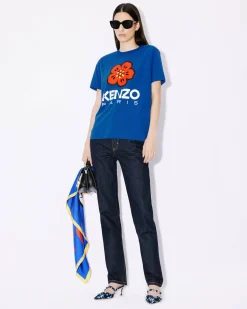 Cheap Camiseta holgada 'Boke Flower Placed' Mujer Camisetas y Polos|Boke Flower