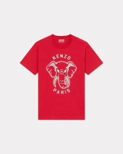 Clearance Camiseta holgada con bordado ' Elephant' Mujer Camisetas y Polos