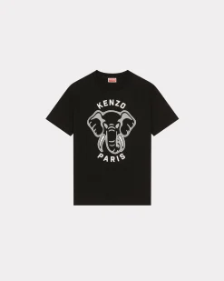 Cheap Camiseta holgada Éléphant 'Varsity Jungle' Mujer Camisetas y Polos