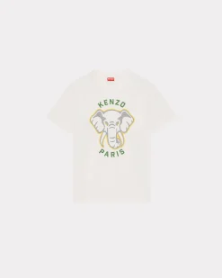 Store Camiseta holgada Éléphant 'Varsity Jungle' Mujer Camisetas y Polos