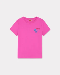 Outlet Camiseta ' Drawn Flowers' Mujer Camisetas y Polos|Novedades