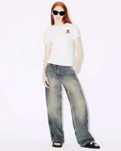Clearance Camiseta logo 'Boke Flower Crest' Mujer Camisetas y Polos|Boke Flower