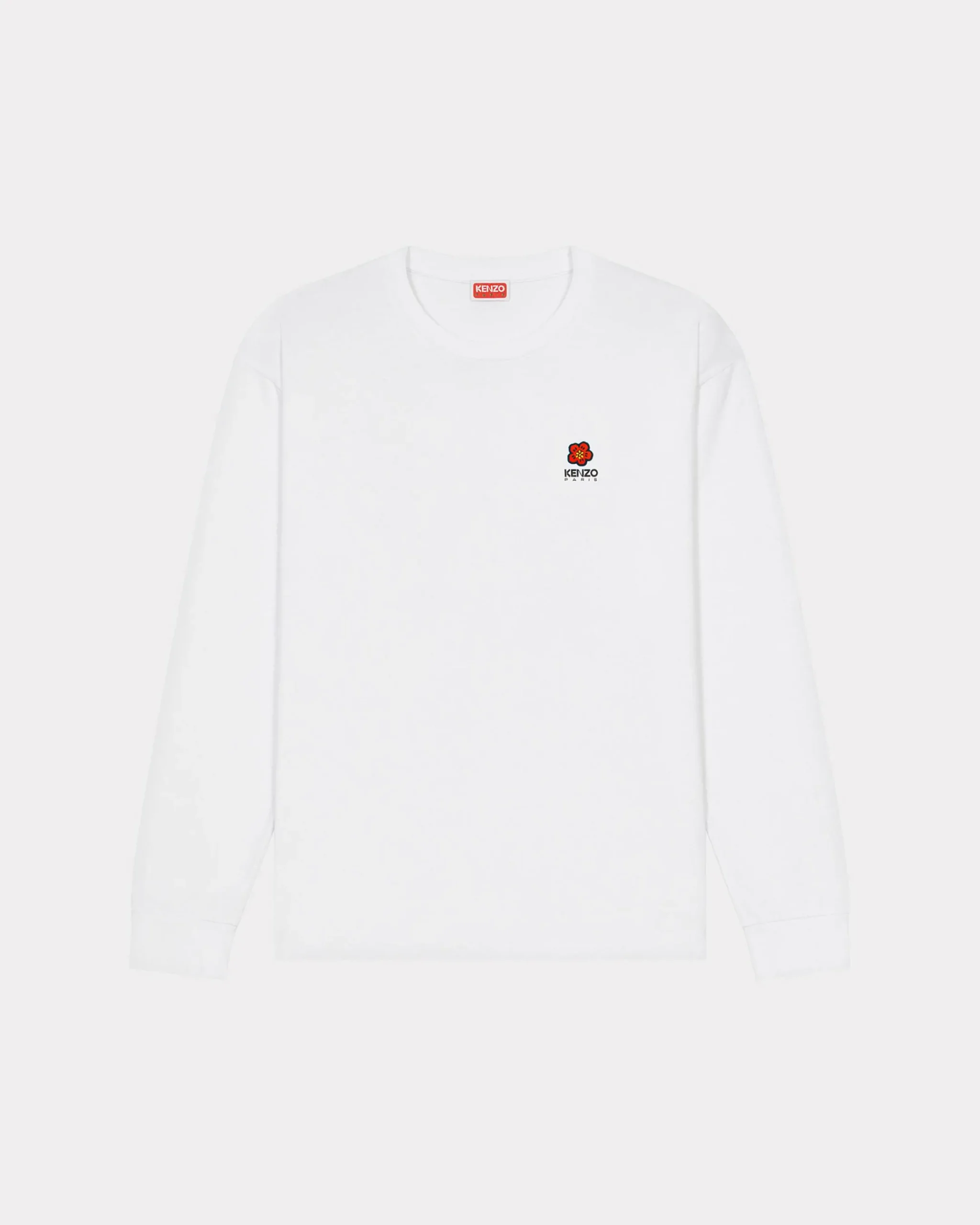 Shop Camiseta manga larga bordada 'Boke Flower' Hombre Camisetas y Polos