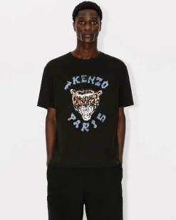 Store Camiseta oversize ' Drawn Varsity' Hombre Camisetas y Polos