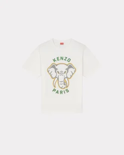 Sale Camiseta oversize Éléphant 'Varsity Jungle' Hombre Camisetas y Polos