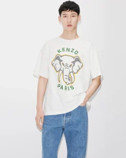 Sale Camiseta oversize &Eacute;l&eacute;phant 'Varsity Jungle' Hombre Camisetas y Polos