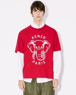 New Camiseta oversize ' &Eacute;l&eacute;phant' Hombre Camisetas y Polos