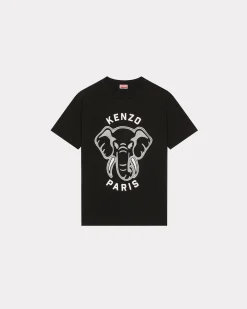 Clearance Camiseta oversize &Eacute;l&eacute;phant 'Varsity Jungle' Hombre Camisetas y Polos