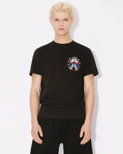 Shop Camiseta slim con bordado ' Drawn Varsity' Hombre Camisetas y Polos