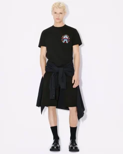 Shop Camiseta slim con bordado ' Drawn Varsity' Hombre Camisetas y Polos