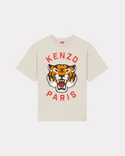 Sale Camiseta unisex oversize ' Lucky Tiger' Mujer/Hombre Camisetas y Polos|Novedades