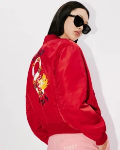 Store Cazadora b&oacute;mber bordada 'Year of the Dragon' Mujer Chaquetas y Abrigos|Regalos