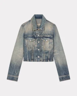 Sale Cazadora Trucker de tejido denim japon&eacute;s Mujer Denim|Chaquetas y Abrigos