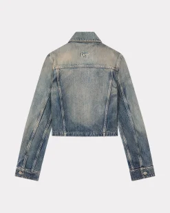 Sale Cazadora Trucker de tejido denim japon&eacute;s Mujer Denim|Chaquetas y Abrigos