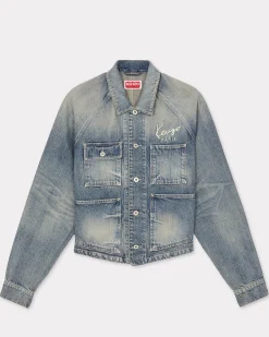 Clearance Cazadora trucker ' Creations' Hombre Denim|Chaquetas y Abrigos