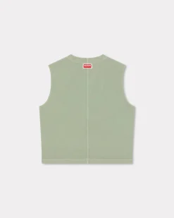 Cheap Chaleco de estilo worker ' Elephant Flag' Hombre Denim|Chaquetas y Abrigos