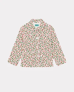 Hot Chaqueta de algod&oacute;n 'Flower' Niñas (3-12 años)