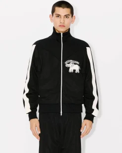 Hot Chaqueta de ch&aacute;ndal ' Elephant Flag' Hombre Sudaderas y Hoodies|Chaquetas y Abrigos
