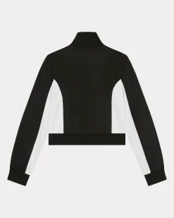 Hot Chaqueta de ch&aacute;ndal ajustada bordada 'Boke Flower 2.0' Mujer Sudaderas y Hoodies