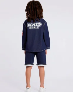 Online Chaqueta de denim con insignias bordadas 'Sailor' Niños Niños (3-12 años)