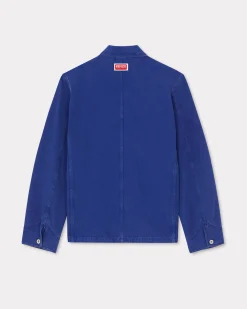 Discount Chaqueta desenfadada de estilo worker ' Elephant Flag' Hombre Denim|Chaquetas y Abrigos