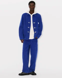 Discount Chaqueta desenfadada de estilo worker ' Elephant Flag' Hombre Denim|Chaquetas y Abrigos