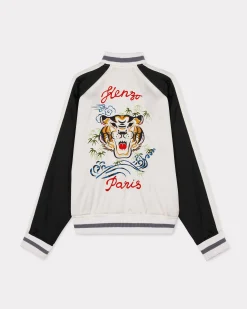 Outlet Chaqueta reversible unisex bordada ' &Eacute;l&eacute;phant' Mujer/Hombre Chaquetas y Abrigos|Novedades