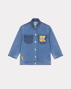 Clearance Chaqueta vaquera bordada 'Campus' Niños Niños (3-12 años)|Niñas (3-12 años)