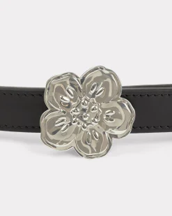 Clearance Cinturón reversible de piel 'Boke Flower' Cinturones