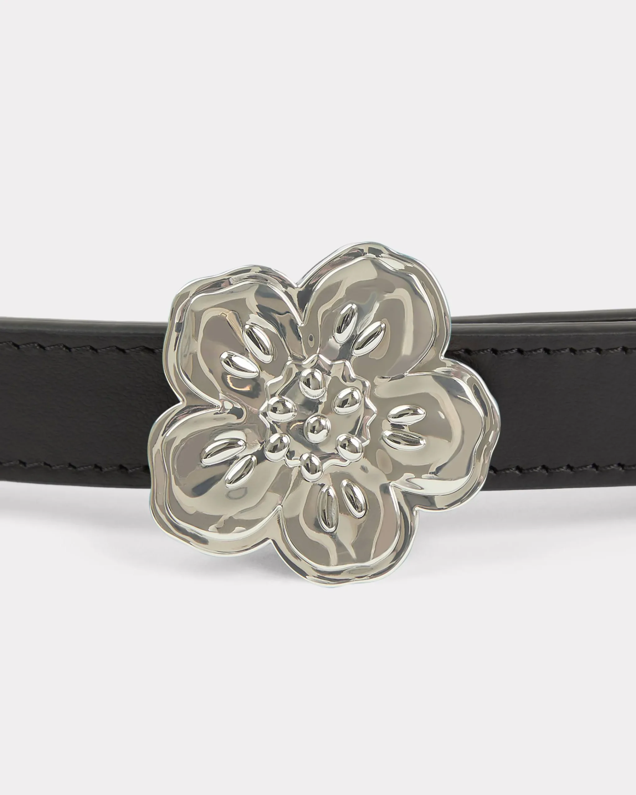 Clearance Cinturón reversible de piel 'Boke Flower' Cinturones