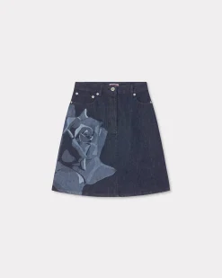 Clearance Falda corta ' Rose' Mujer Denim|Vestidos y Faldas