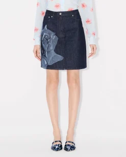 Clearance Falda corta ' Rose' Mujer Denim|Vestidos y Faldas