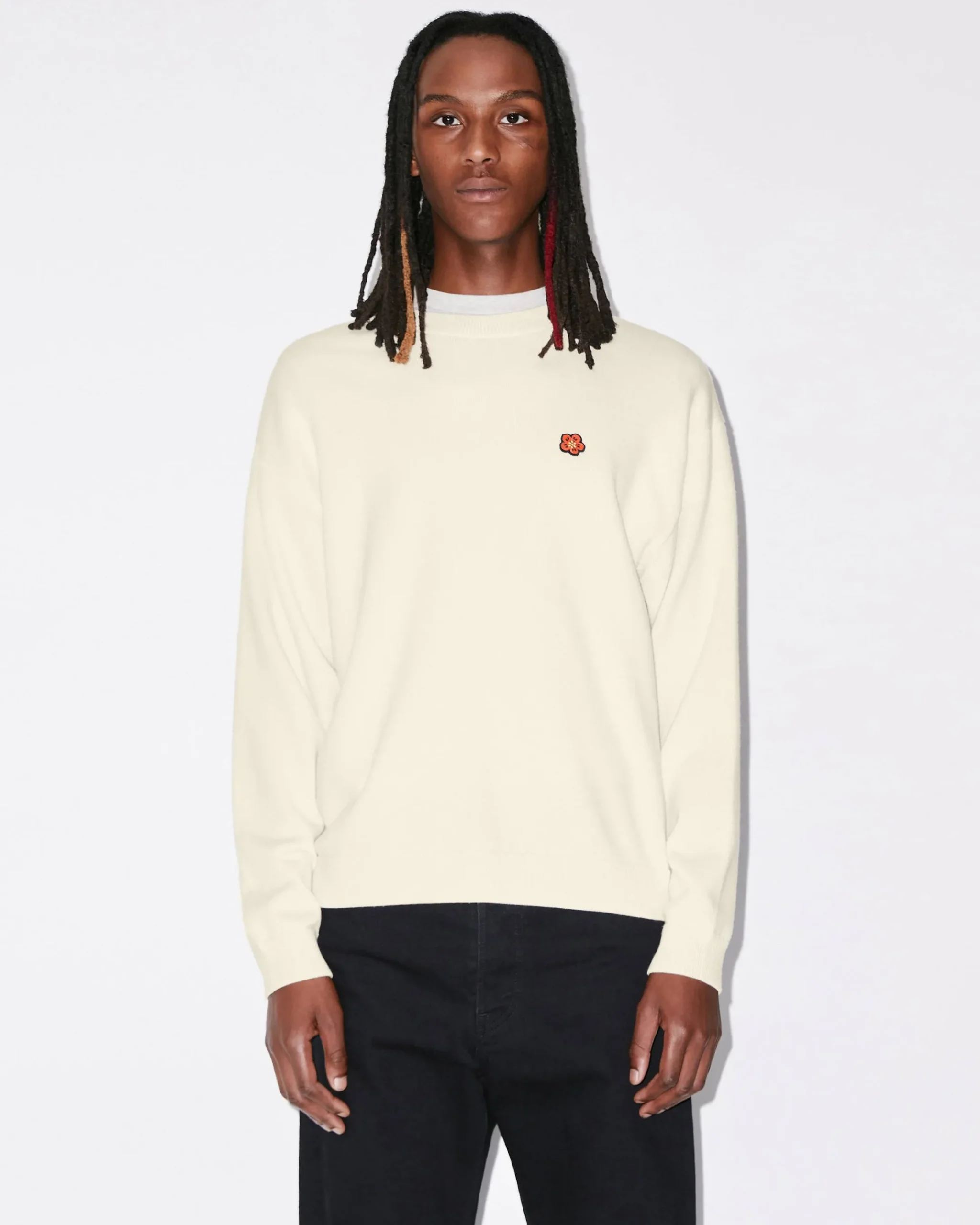 Clearance Jersey 'Boke Flower' de lana Hombre Jerseis|Boke Flower