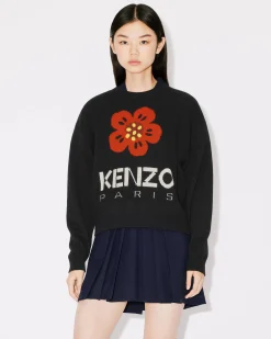 Best Sale Jersey 'Boke Flower' de lana Mujer Jerséis|Boke Flower