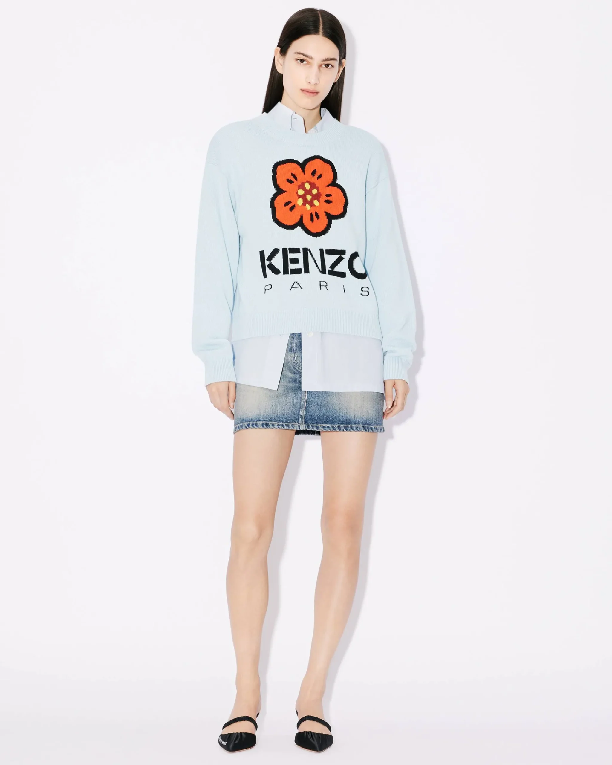 Flash Sale Jersey 'Boke Flower' in cotone GOTS Mujer Jerséis|Boke Flower