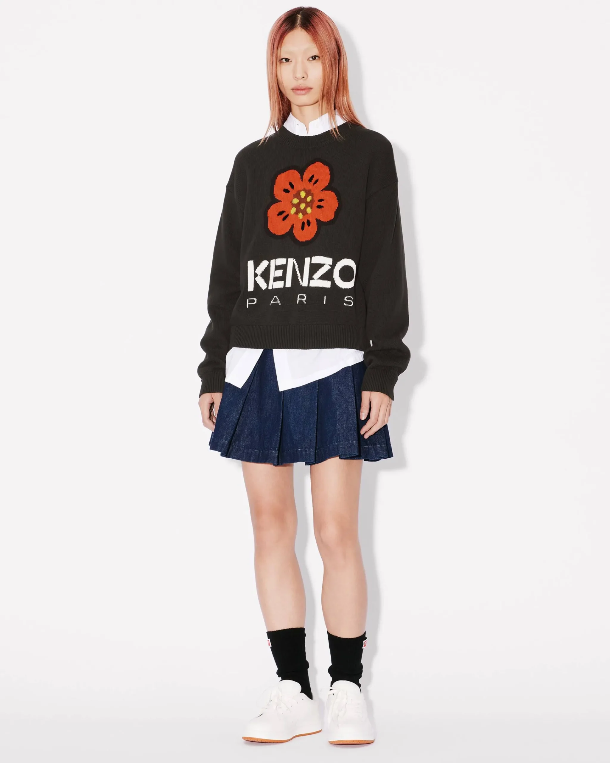 Clearance Jersey 'Boke Flower' in cotone GOTS Mujer Jerséis|Boke Flower