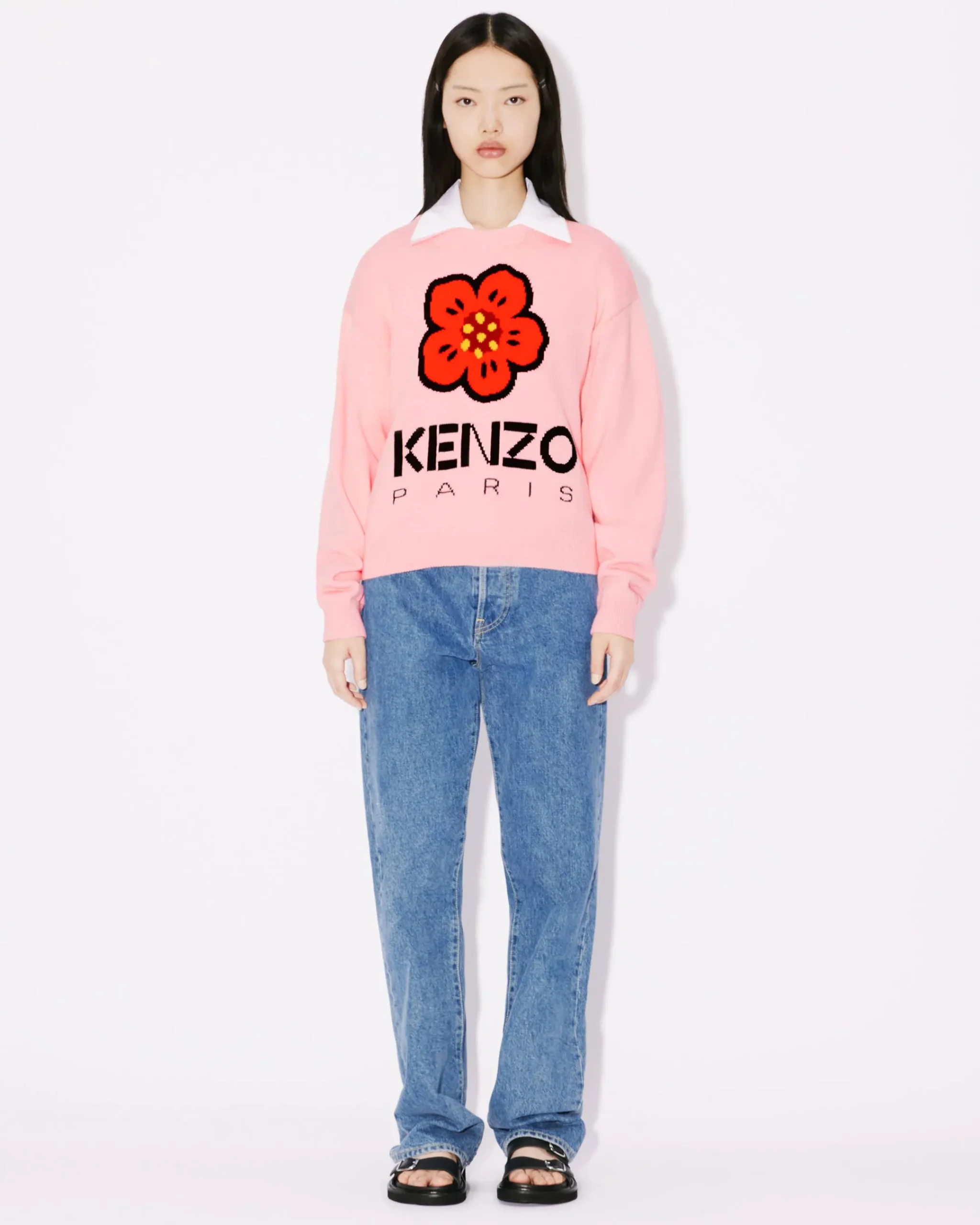 Hot Jersey 'Boke Flower' in cotone GOTS Mujer Jerséis|Boke Flower
