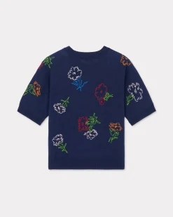 Discount Jersey bordado ' Drawn Flowers' Mujer Jerséis|Novedades