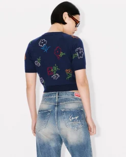 Discount Jersey bordado ' Drawn Flowers' Mujer Jerséis|Novedades