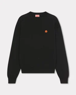 Best Jersey de lana logo 'Boke Flower Crest' Mujer Jerséis|Boke Flower