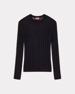 Sale Jersey de punto semitransparente Mujer Camisas y Tops|Jerséis