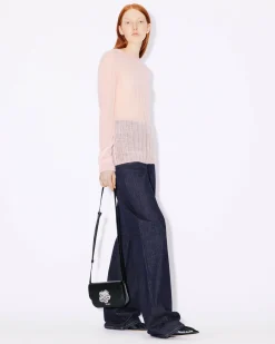 Cheap Jersey de punto semitransparente Mujer Camisas y Tops|Jerséis