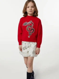 Hot Jersey de punto 'Year of the Dragon' Niñas (3-12 años)