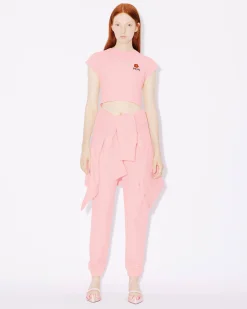 Fashion Minicamiseta con parche 'Boke Flower Crest' bordado Mujer Camisetas y Polos|Boke Flower