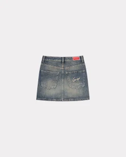 Online Minifalda de tejido denim japon&eacute;s Mujer Denim|Vestidos y Faldas